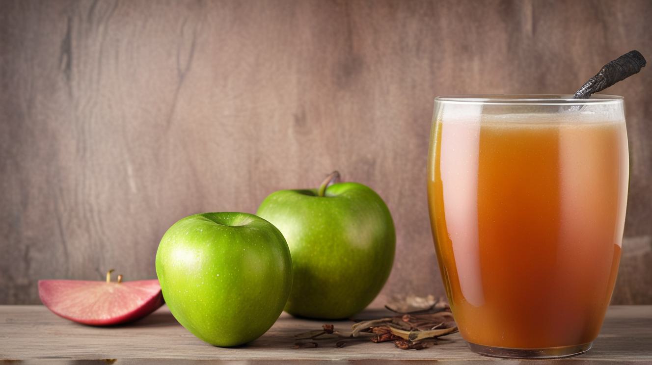 Homemade apple cider
