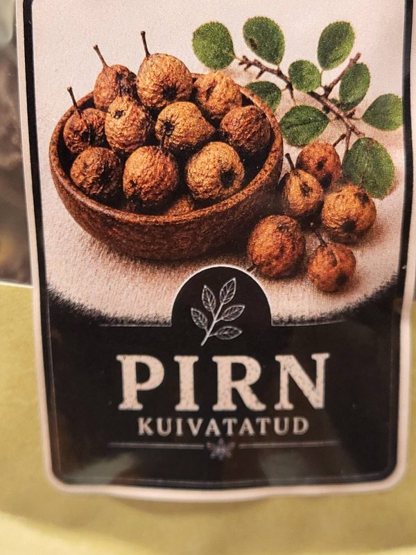 Kuivatatud Metsik pirn