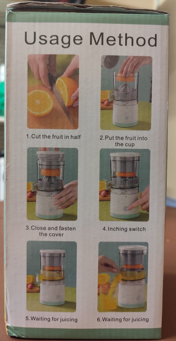 Cordless citrus juicer 5