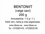 Bentoniit 200g 10
