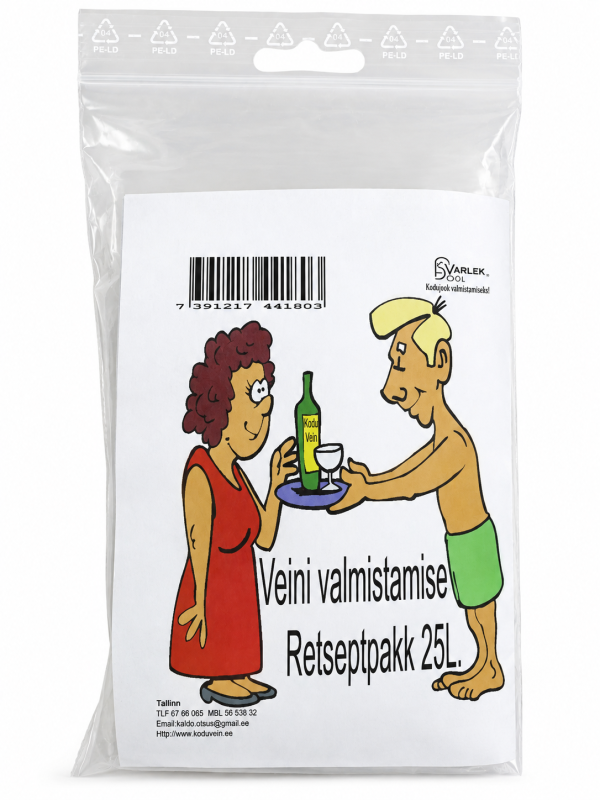 Wine Making Recipe Kit for 25 L