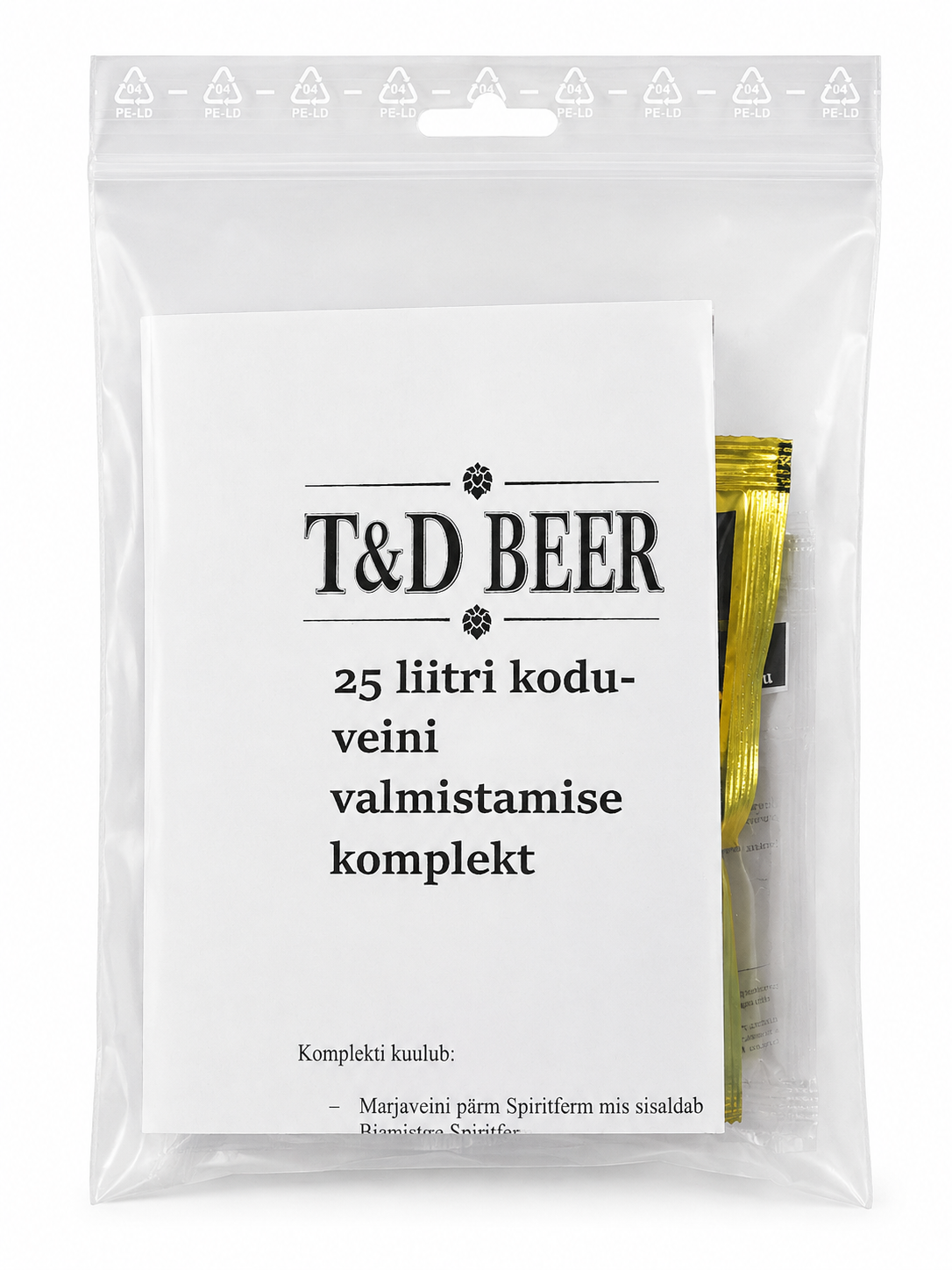 Koduveini valmistamise komplekt 25 l 3 Koduveini valmistamise komplekt 25 l 3