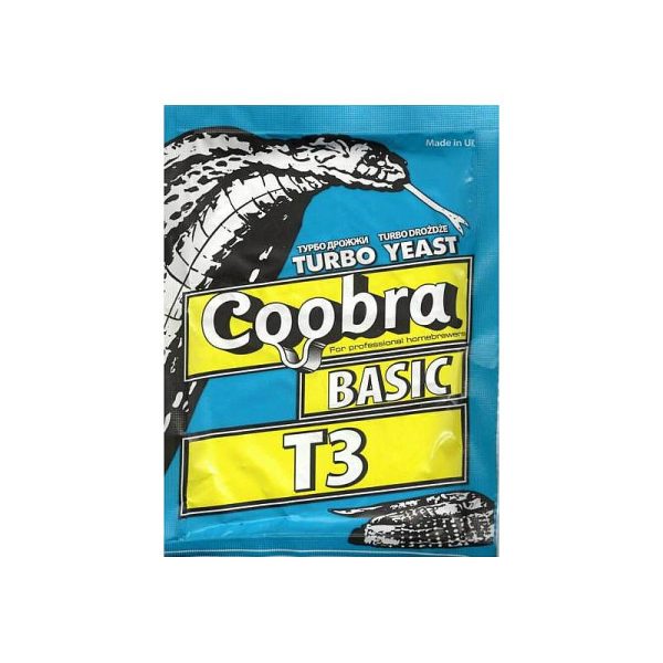 Alkoholi pärm COOBRA BASIC T3 3