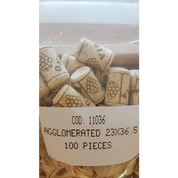 Wine cork 23×38 mm pressed 100 pieces 3